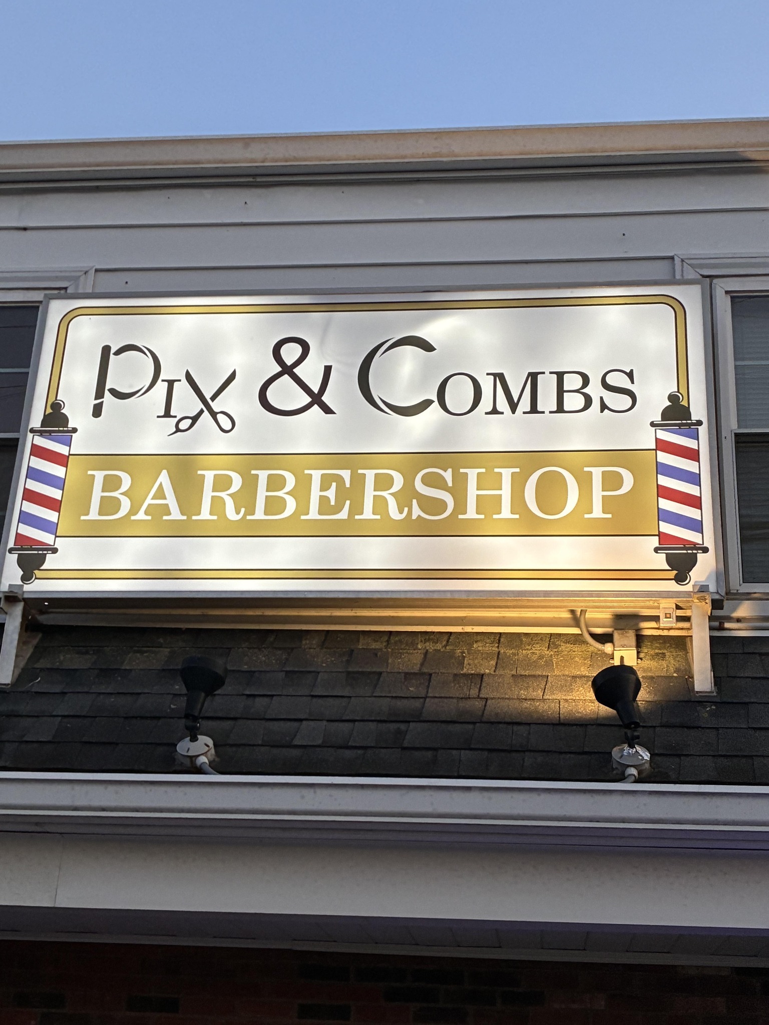 Pix & Combs Barbershop storefront